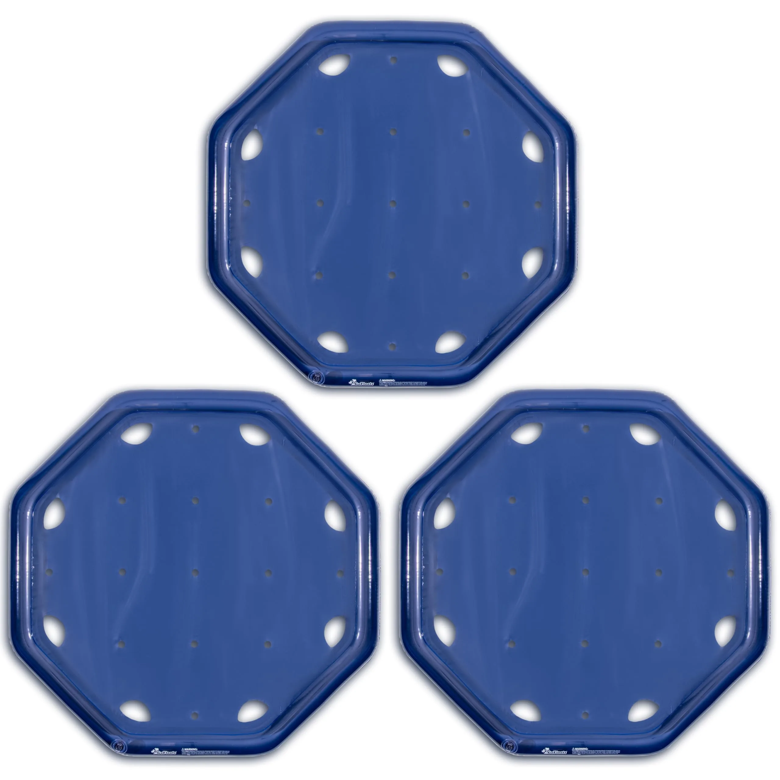 GoFloats V2 floating solar pool heaters, 3-Pack